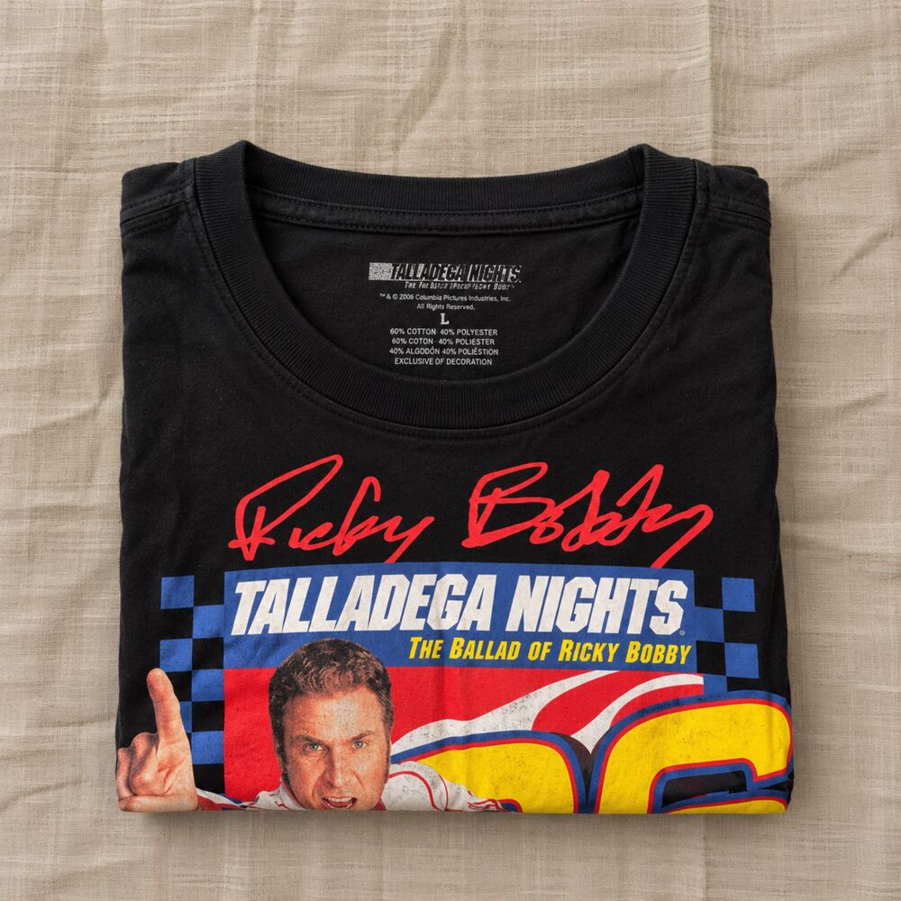 Talladega Nights Ricky Bobby Graphic T-Shirt